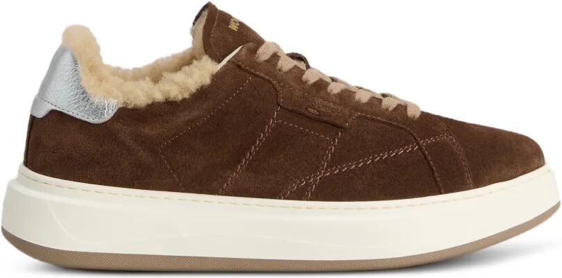 Woolrich Arrow sneakers met lammy voering Bruin - Foto 5