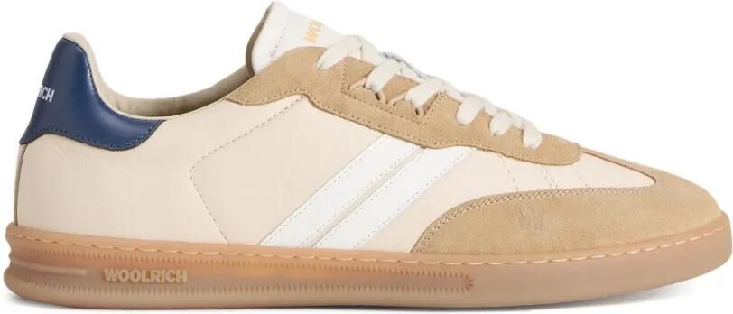 Woolrich Doubleu suède sneakers Beige