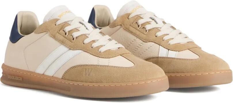Woolrich Doubleu suède sneakers Beige - Foto 5