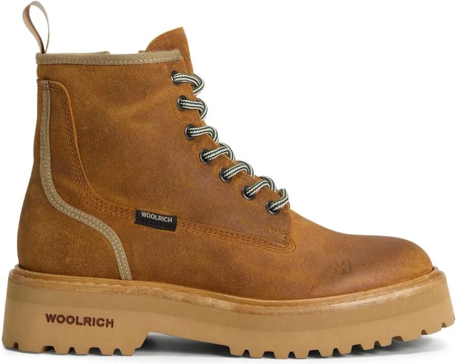 Woolrich Laarzen met platform zool Bruin
