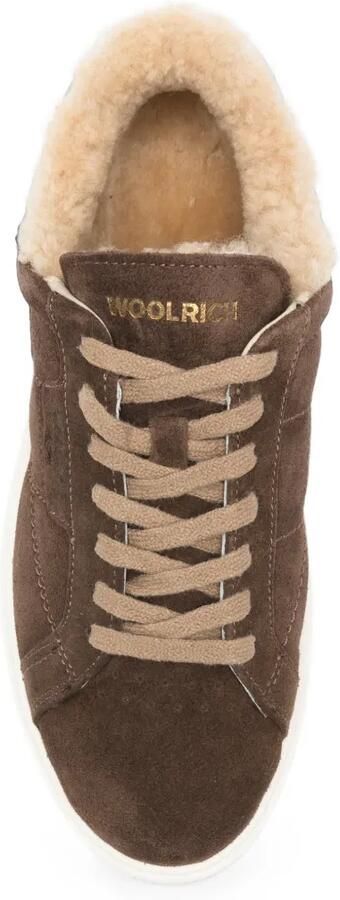 Woolrich Lammy sneakers Bruin - Foto 4