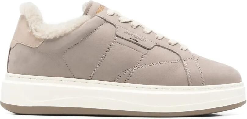 Woolrich Leren sneakers Grijs