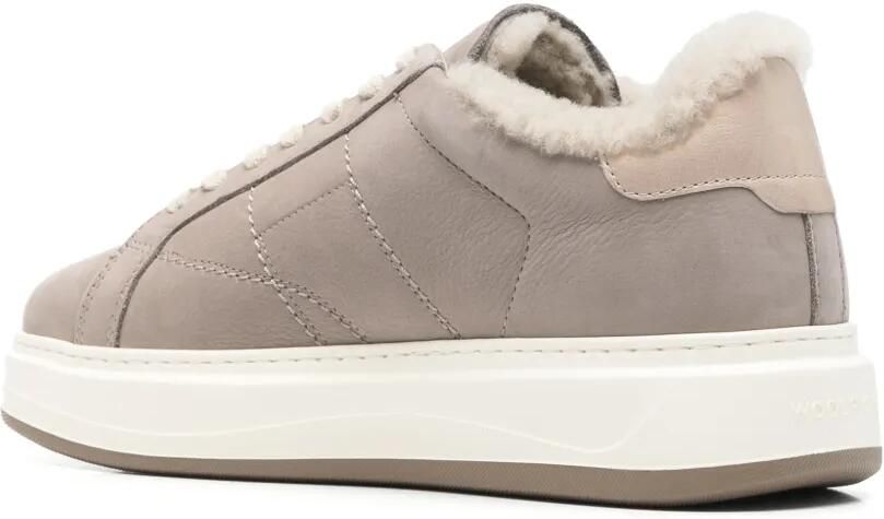 Woolrich Leren sneakers Grijs - Foto 2