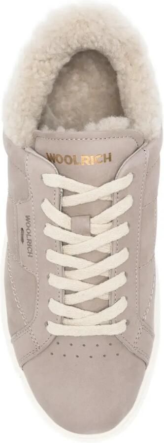 Woolrich Leren sneakers Grijs - Foto 3