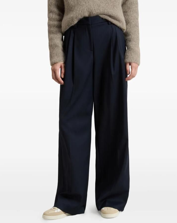 Woolrich Leren sneakers met streep Beige - Foto 3
