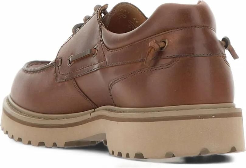 Woolrich lug-sole boat shoes Bruin - Foto 3