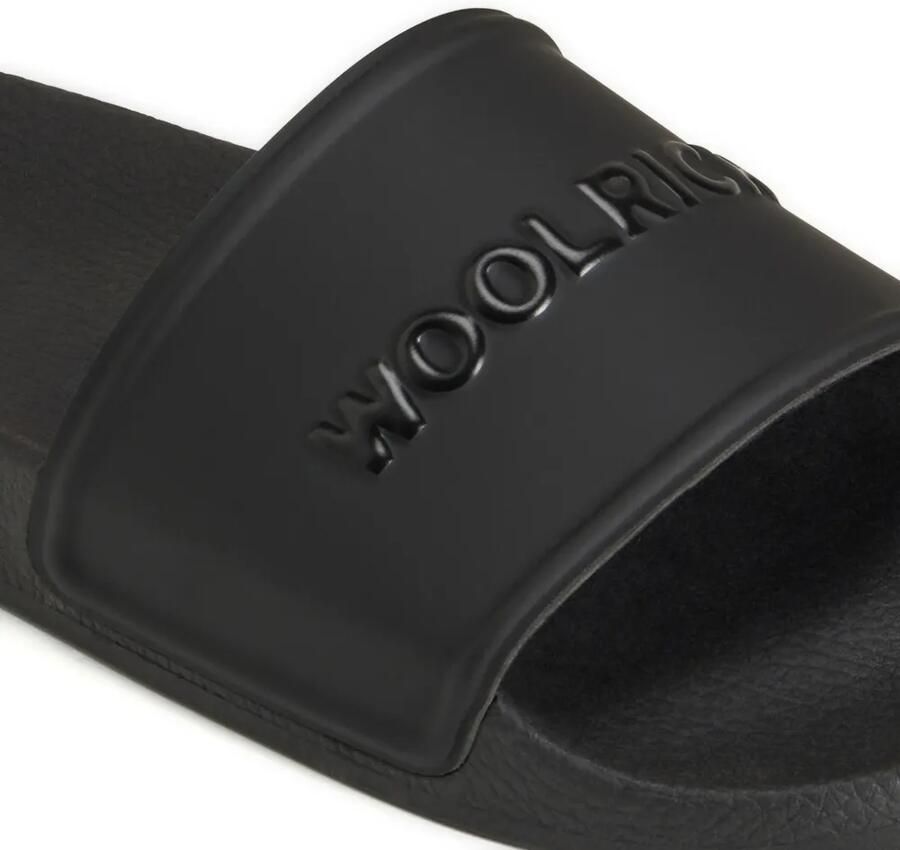 Woolrich Sandalen met logo-reliëf Zwart - Foto 3