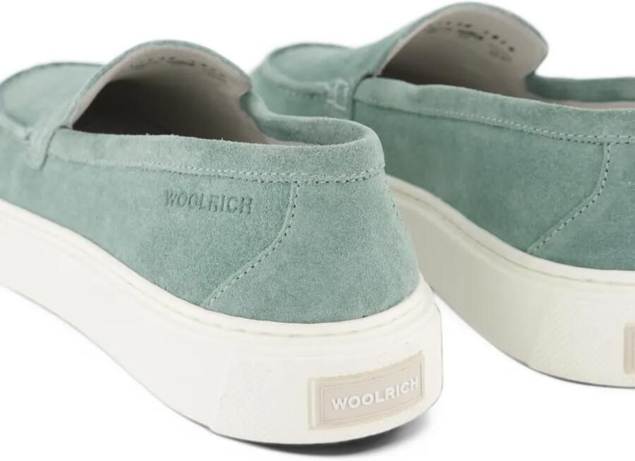Woolrich Suède loafers Groen - Foto 5