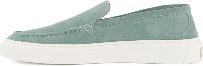 Woolrich Suède loafers Groen - Foto 4