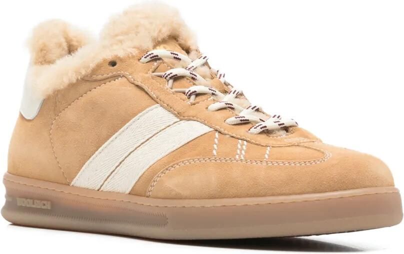 Woolrich Sneakers met lammy voering en vlakken Beige - Foto 3