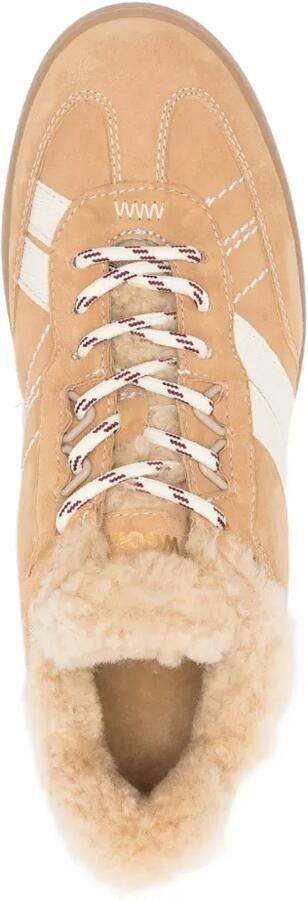 Woolrich Sneakers met lammy voering en vlakken Beige - Foto 4