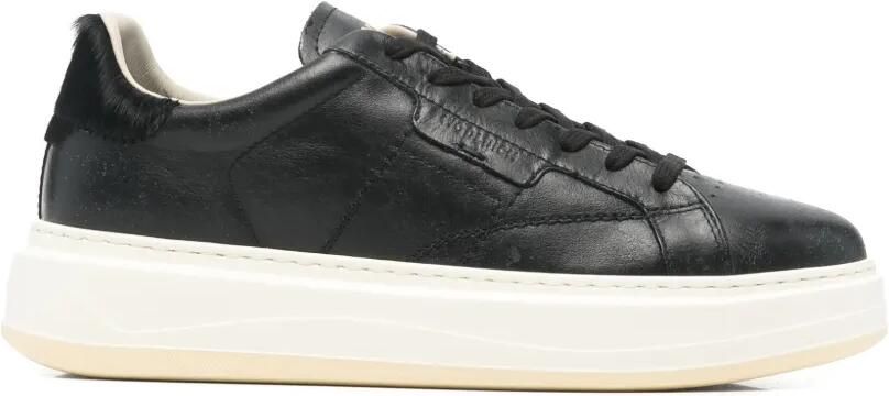 Woolrich Sneakers met leren vlakken Zwart - Foto 3