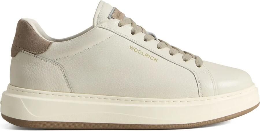 Woolrich Sneakers met ronde neus Beige