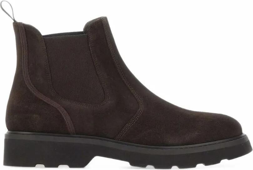 Woolrich Stivali suede chelsea boots Bruin