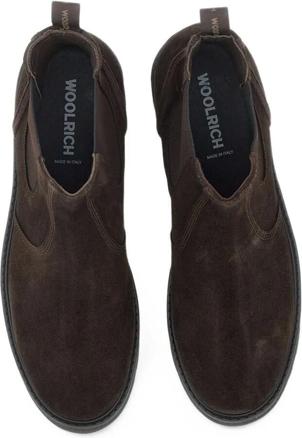 Woolrich Stivali suede chelsea boots Bruin - Foto 5
