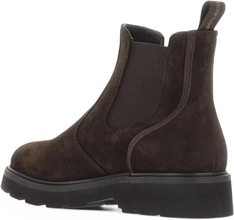 Woolrich Stivali suede chelsea boots Bruin - Foto 3