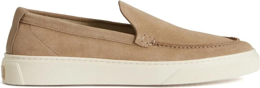 Woolrich Suède loafers Beige