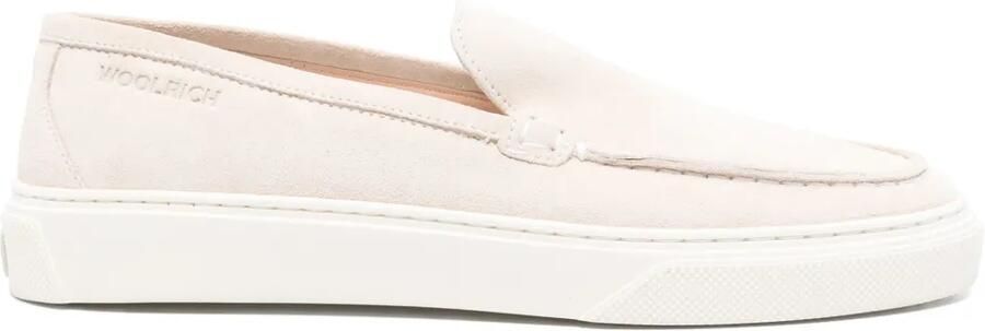 Woolrich Suède loafers Beige