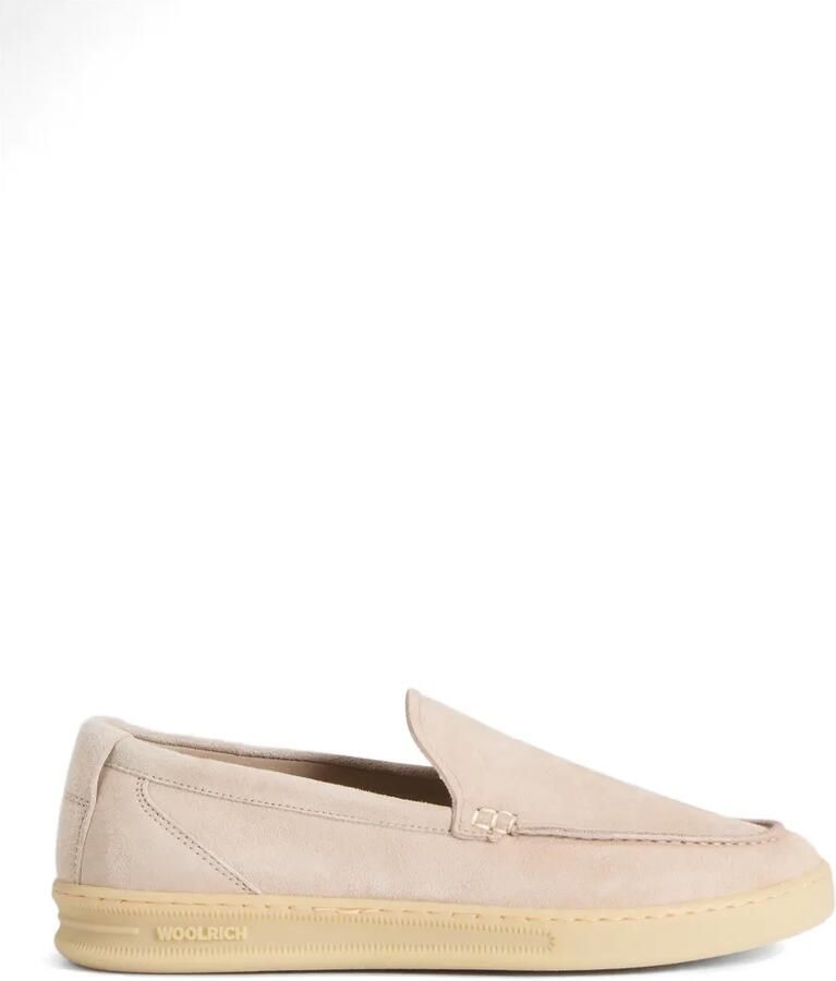 Woolrich Suède loafers Beige