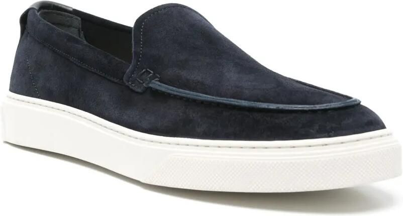 Woolrich Suède loafers Blauw - Foto 2