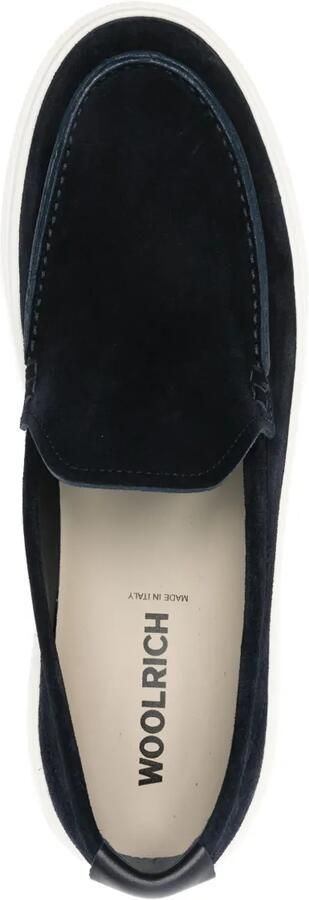 Woolrich Suède loafers Blauw - Foto 4