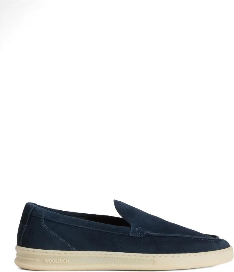 Woolrich Suède loafers Blauw