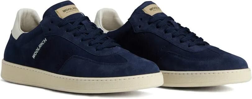 Woolrich Suède low-top sneakers Blauw - Foto 5