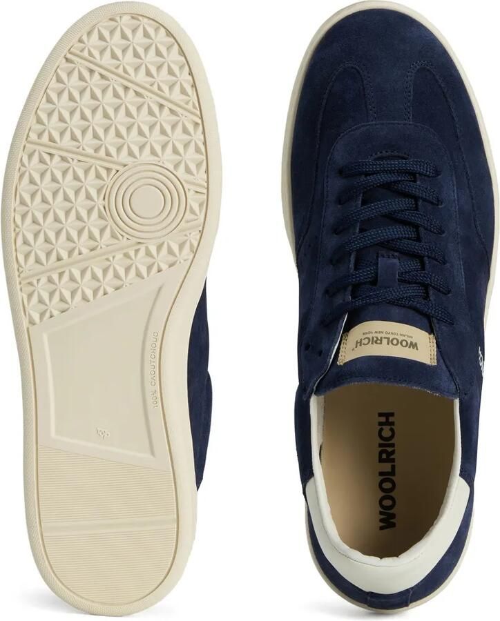 Woolrich Suède low-top sneakers Blauw - Foto 2