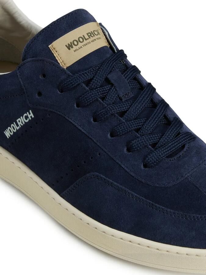 Woolrich Suède low-top sneakers Blauw - Foto 3