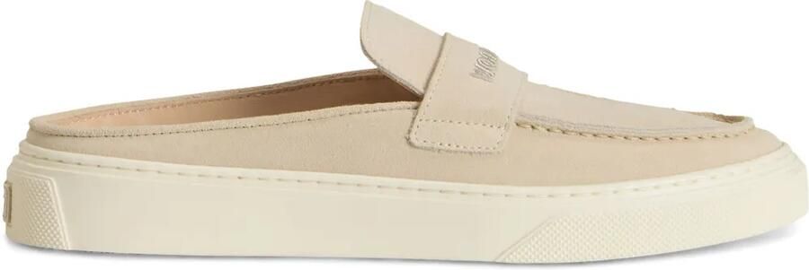 Woolrich Suède muiltjes Beige