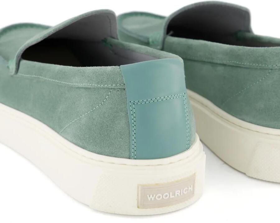 Woolrich Suède loafers Groen - Foto 2