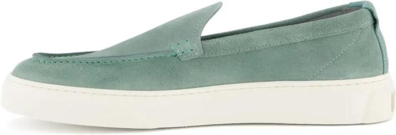 Woolrich Suède loafers Groen - Foto 5