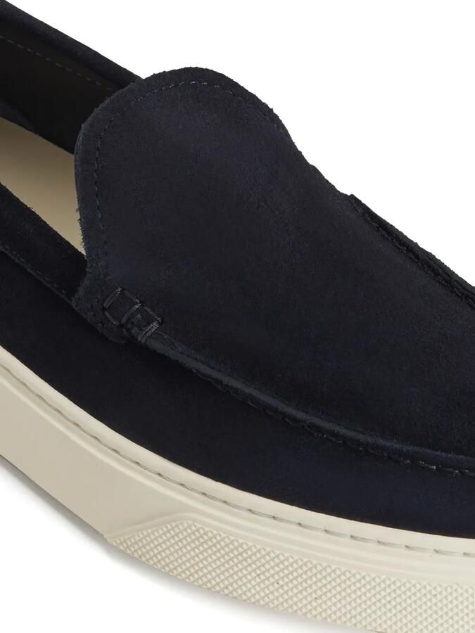 Woolrich Suède sneakers Blauw - Foto 3