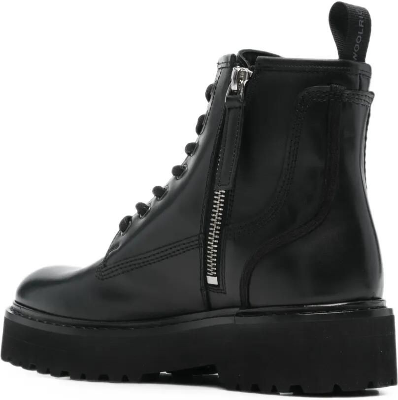 Woolrich Veterlaarzen met plateauzool Zwart - Foto 2