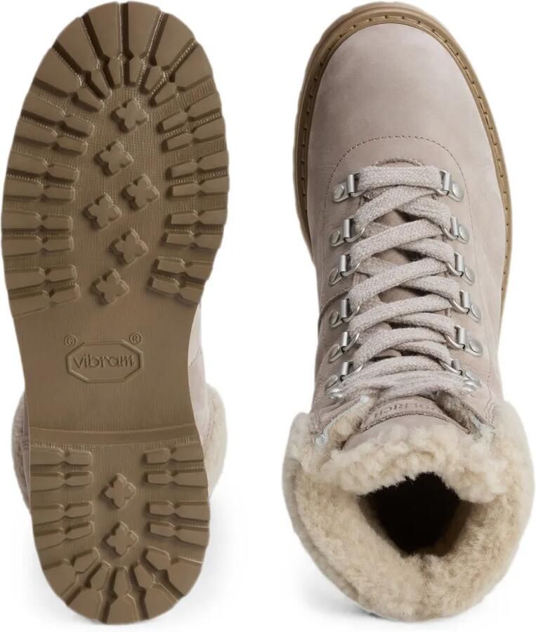 Woolrich Veterlaarzen met textuur afwerking Beige - Foto 2