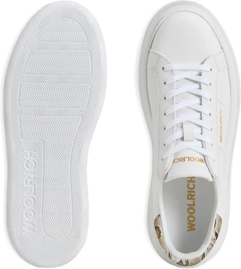 Woolrich W's Chunky Court sneakers Wit - Foto 2