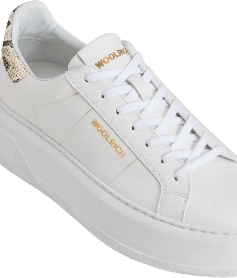 Woolrich W's Chunky Court sneakers Wit - Foto 3