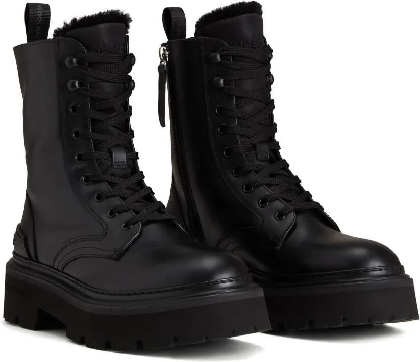 Woolrich W's Logger combat boots Zwart