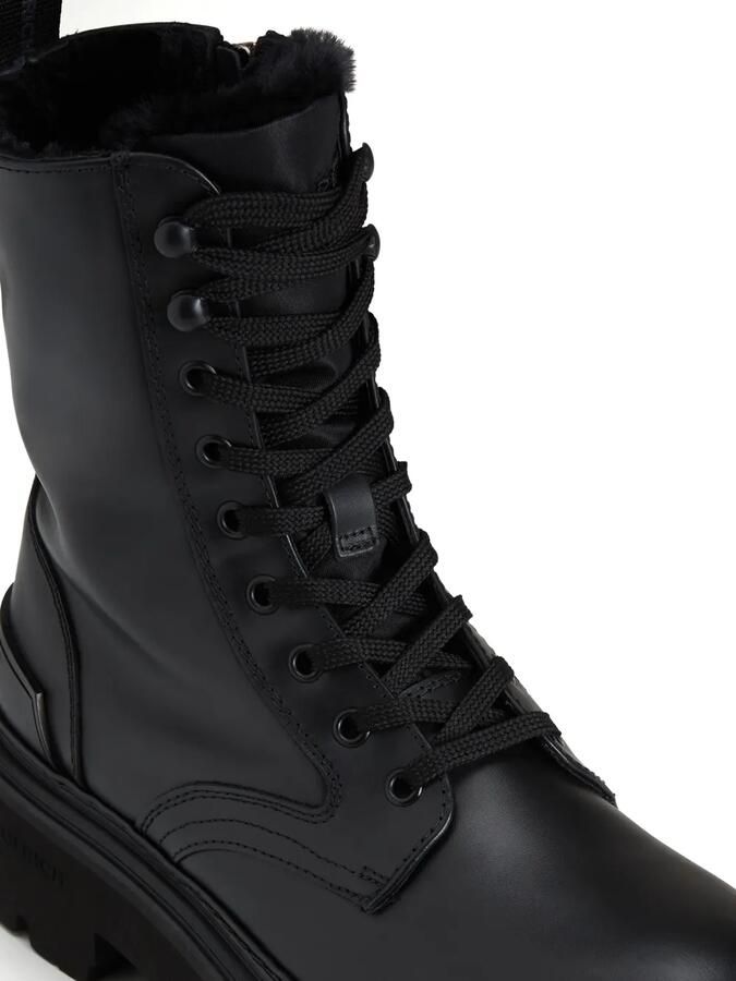 Woolrich W's Logger combat boots Zwart - Foto 3