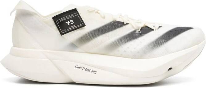 Y-3 Adizero Adios Pro 3.0 mesh sneakers Beige