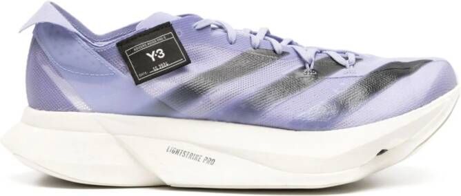 Y-3 Adizero Adios Pro 3.0 mesh sneakers Paars