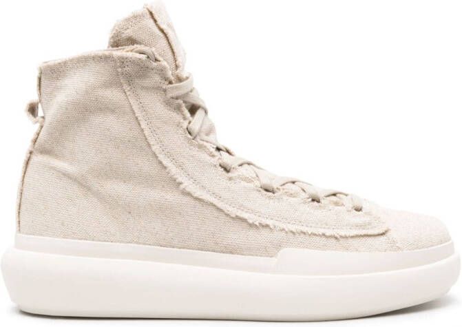 Y-3 Nizza high-top sneakers Beige