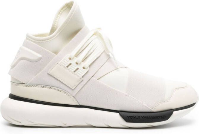 Y-3 x Adidas Qasa high-top sneakers Wit