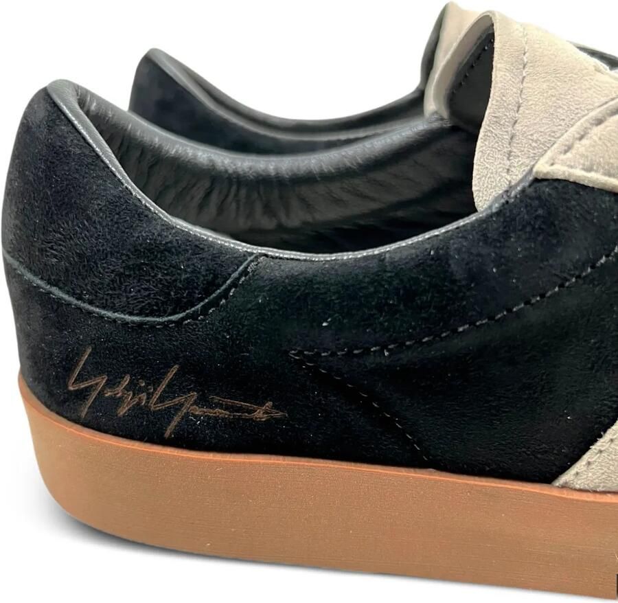 Y-3 Gazelle leren sneakers met drie strepen Zwart - Foto 2