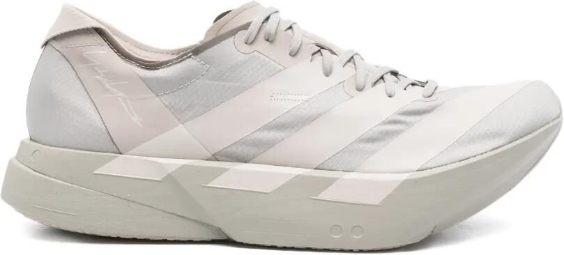 Y-3 Gestreepte sneakers Beige