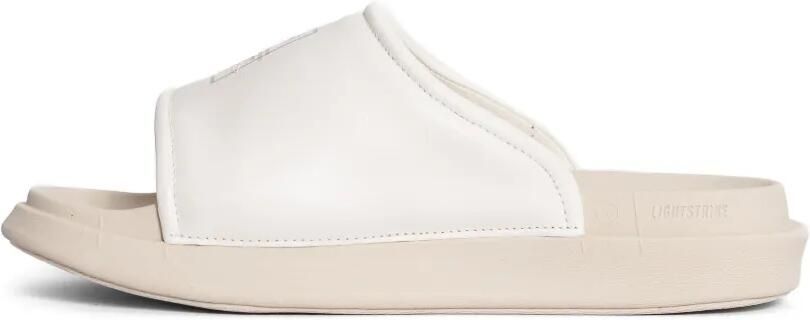 Y-3 Gewatteerde slippers met logo-print Wit - Foto 5