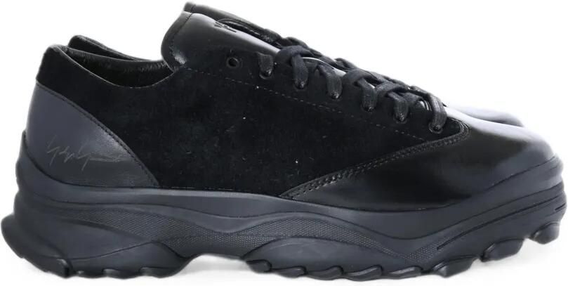 Y-3 GSG9 LO sneakers met grove zool en vlakken Zwart