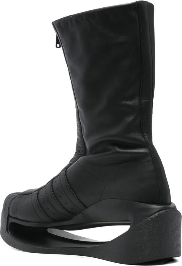 Y-3 Laarzen met plateauzool en rits Zwart - Foto 3
