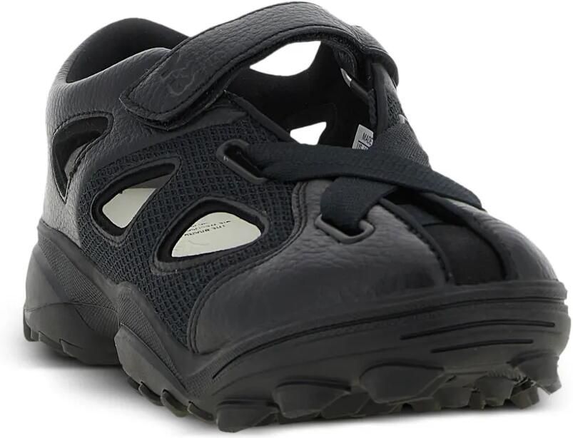 Y-3 Leren sneakers met hamer-effect Zwart - Foto 3