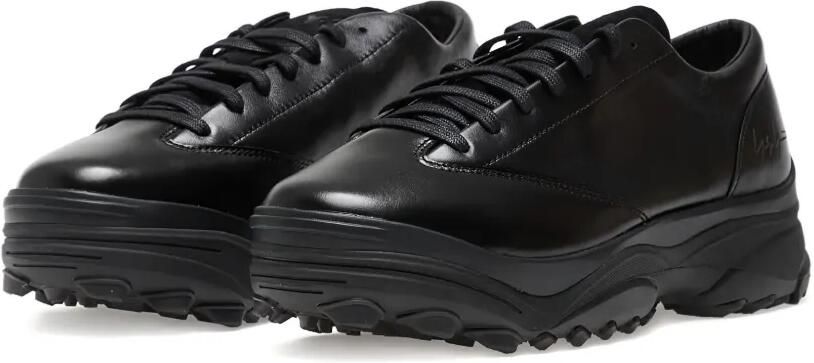 Y-3 Leren sneakers Zwart